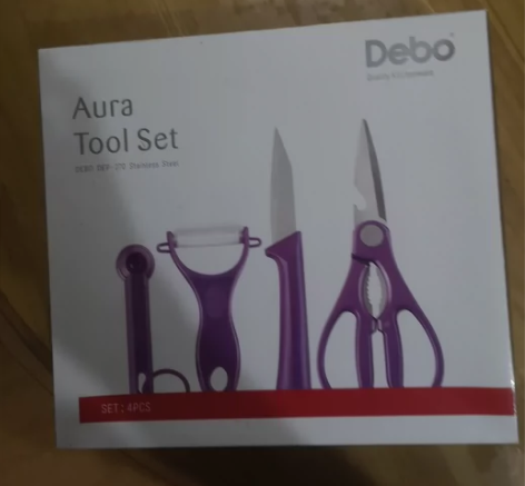 全新德铂奥拉厨具四件套。 高档厨房用具。 ...