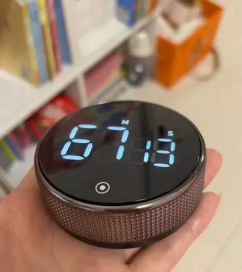 出闲置旋转倒计时器厨房磁吸学生提醒器烘焙定...