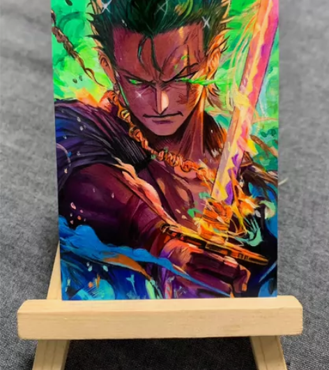 接手绘卡定制 定制作品展示，效果如图画完拍...