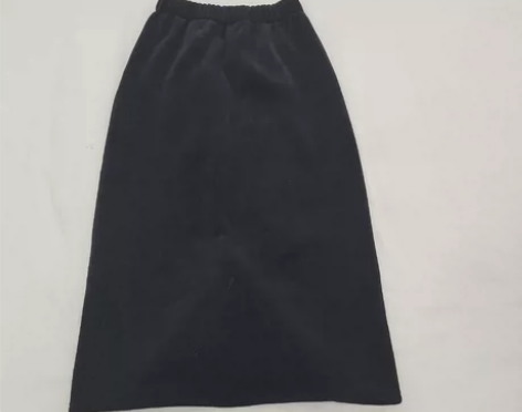 加绒 雪尼尔面料所以  很新  A 字裙 ...