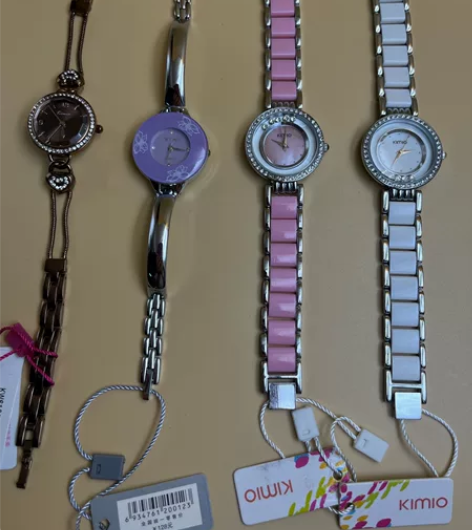 金米欧品牌手表女清仓 电商库存，清完改行，...