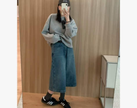 elielim 浅蓝雾晨 超赞洗水蓝休闲7...
