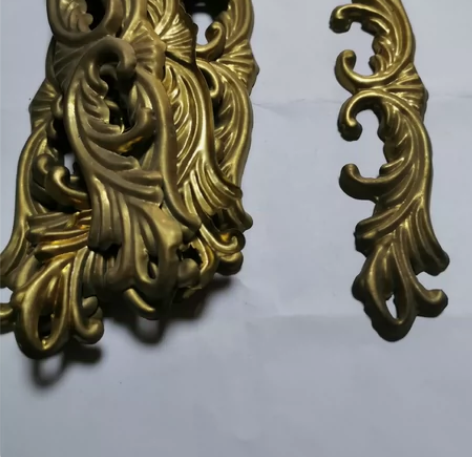 全铜法式花纹花边全铜件装饰配件长条，不做铜...