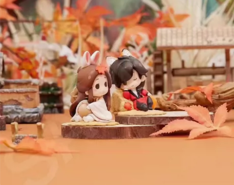 天官赐福漫画Q版盒蛋相逢手办谢怜##amp...