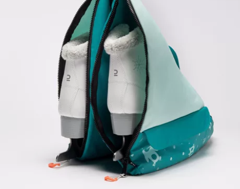 迪卡侬三合一滑冰鞋收纳袋-自带擦刀布 87...