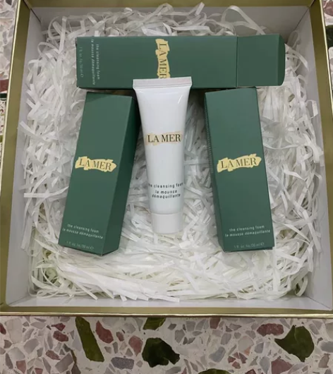 (两个20专柜赠品小样)海蓝之谜洗面奶小样...