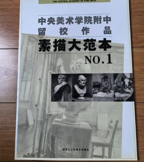 中央美术学院附中留校作品 素描大范本No....