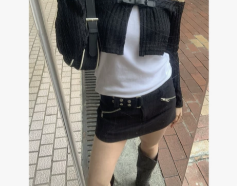 Sleep at 11辣妹收割机 复古低腰...