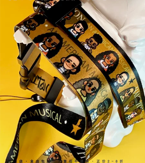 汉密尔顿 音乐剧周边 手机挂绳 上架原因：...