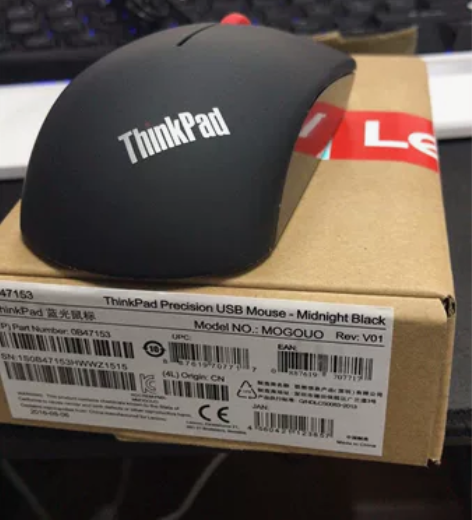 Thinkpad红点小鼠标有线鼠标，以前卖...
