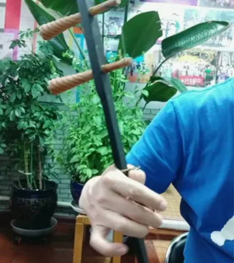 老乌木京二胡，西皮琴…黄杨轴！皮子完好无损...