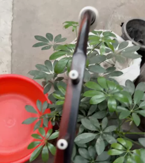 老挝大红酸枝黑飘红弯头二胡杆扁杆带轴 黑飘...