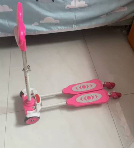 贵派仕双翘板，有使用痕迹，配件完好没有损坏...