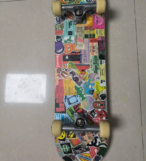 dbh 双翘滑板动作轮 22年购入 玩了一...