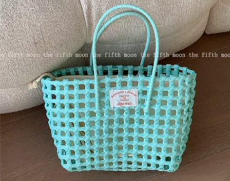 thefifthmoon春夏镂空马卡龙色编...