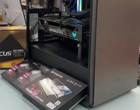 10400主机 电脑主机 12400+影驰...