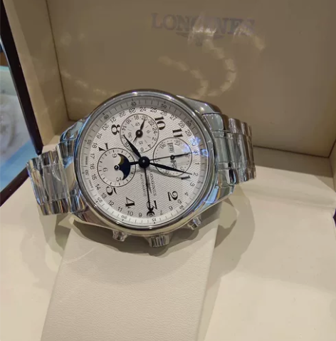 【浪琴】_Longines 八针月相 国内...