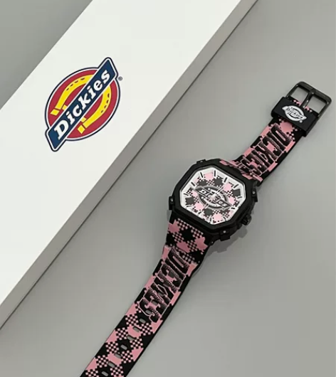 Dickies旗舰店手表女甜酷格纹礼盒学生...