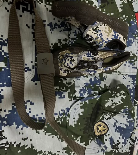 夏季迷彩服套装［内衬+外套+裤子+帽子+腰...