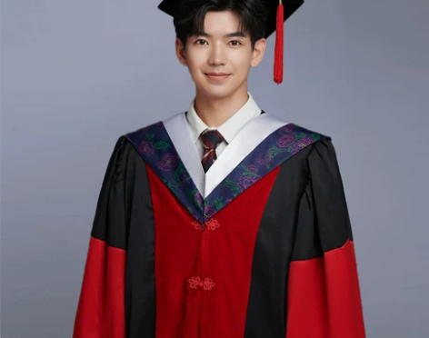 博士服研究生毕业礼服男女学士服文理工农医科...