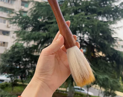 兼毫斗笔提斗对联榜书毛笔 宜书宜画可练习亦...