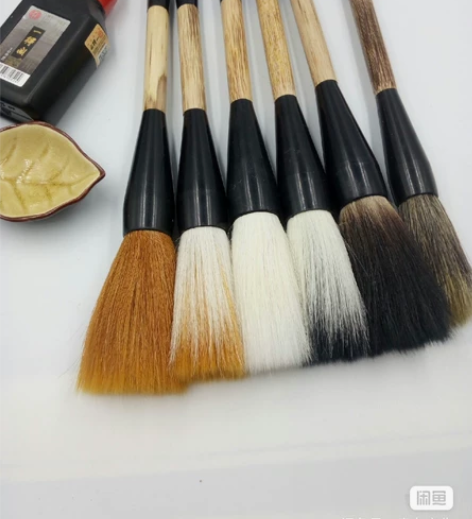 斗笔毛笔狼毫大号斗笔抓笔兼毫书法国画对联横...