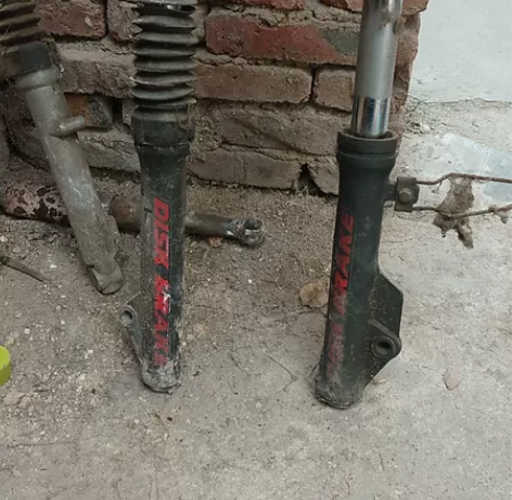 车玩100飞鹰车玩100原车前减振，故刹，...