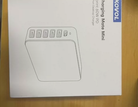 亚马逊热销科沃KOVOL 60W 6口桌面...