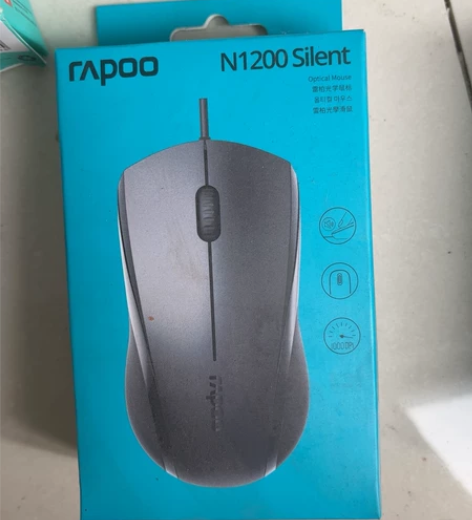 雷柏（Rapoo） N1200S 有线鼠标...