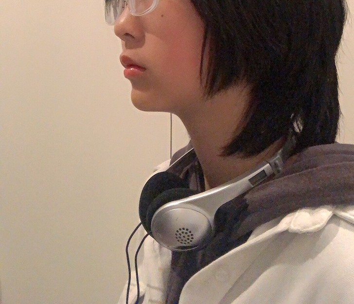 松下715.716CD机耳机,黑色 正...