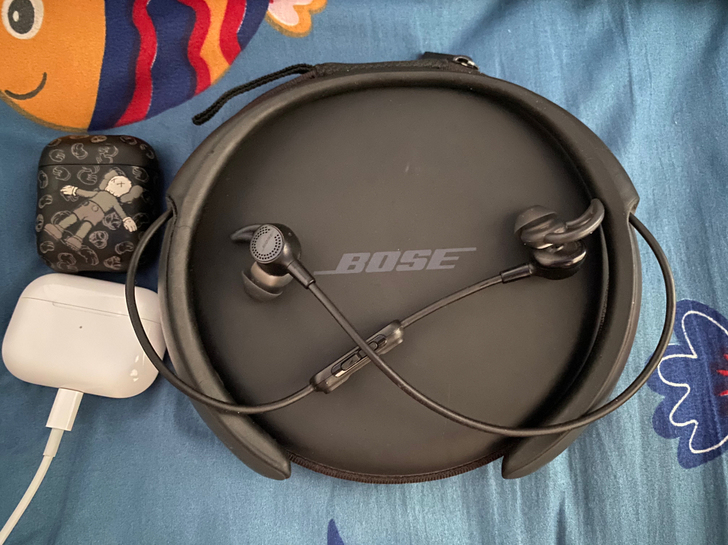博士bose QC30 QC20无线降噪蓝...