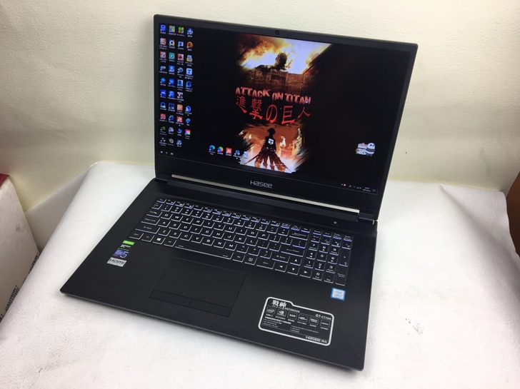 17寸神舟战神G7电竞游戏笔记本电脑