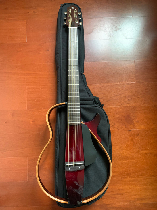 YAMAHA雅马哈SLG200S民谣静音吉...