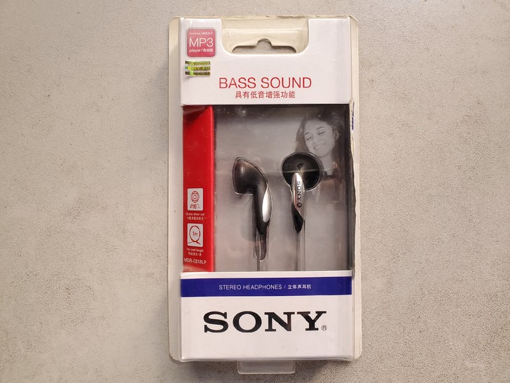 sony E818 耳塞式 平头 索尼 耳...