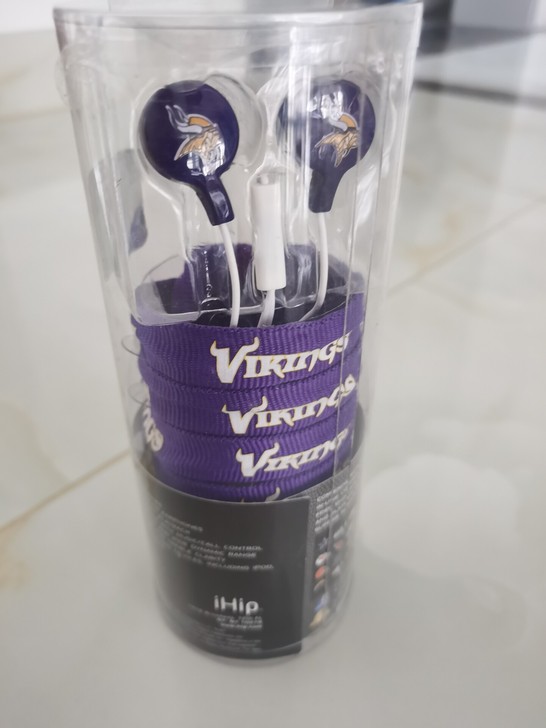 nfl耳机维京人美式橄榄球周边
