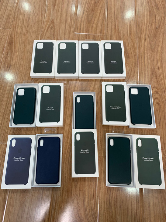苹果全新皮革保护壳11/11promax/...