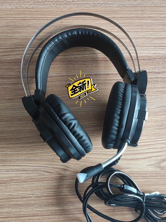 达尔优ch409头戴式游戏电竞吃鸡耳麦耳机...