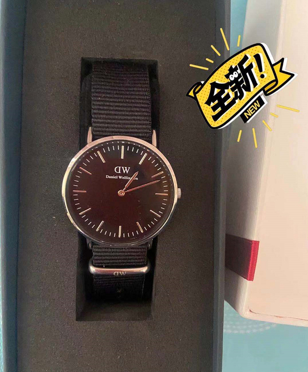 个人闲置dw表，朋友送的，我不喜欢，低价卖...