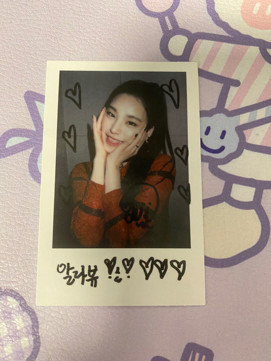 黄礼志 itzy icy绝版预售拍立得...