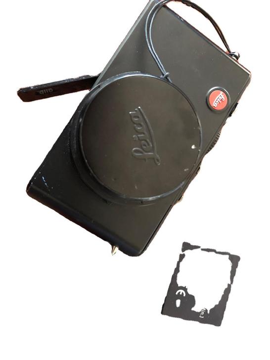 莱卡D-LUX4相机,卡片中的战斗机!正常...