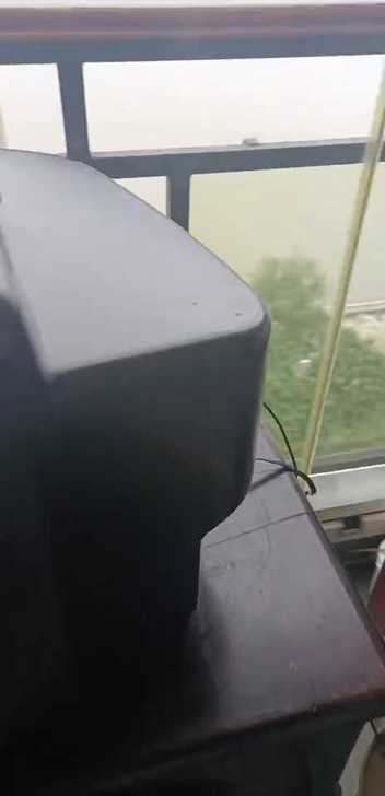 古董原装无修夏普14寸彩色电视机