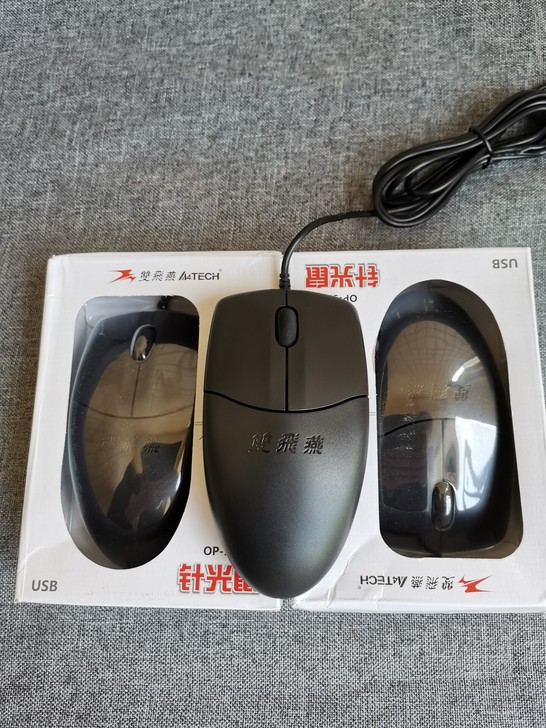 全新未拆双飞燕OP-520NU有线鼠标畅销...