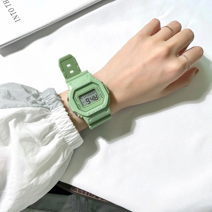 ins超火独角兽多色手表 少女初中学生防水...