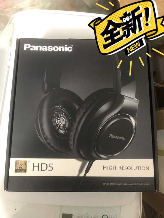 松下耳机HD5头戴式耳机松下经典头戴耳机H...