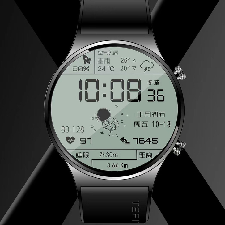 【太空人手表】华为手机通用成人智能运动手表...