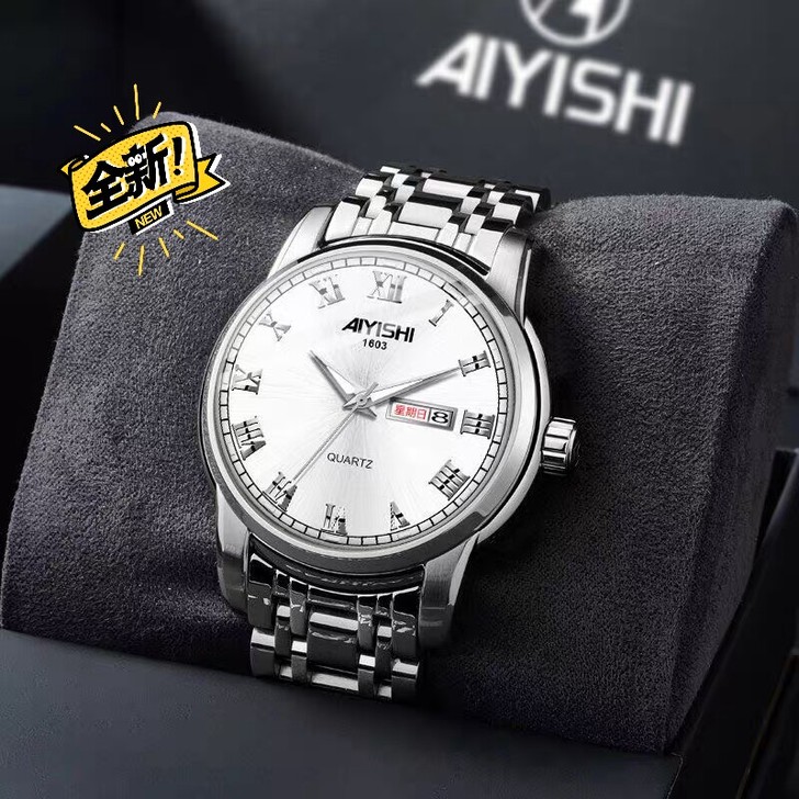 【低价捡漏】全自动机械表男士手表男双日历夜...