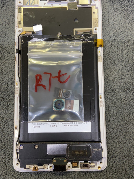 oppo r7t 前后摄像头,充电排线,喇...