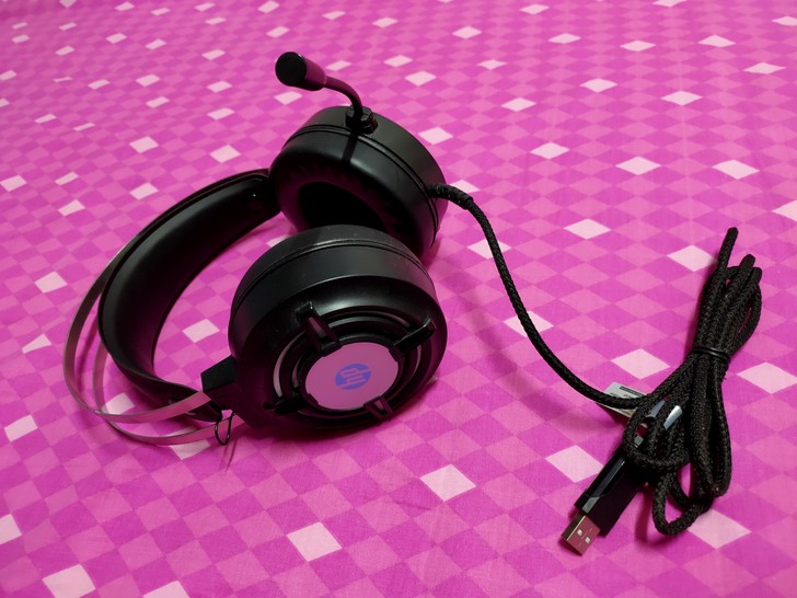 惠普H120耳机7.1声道，内置声卡，吃鸡...