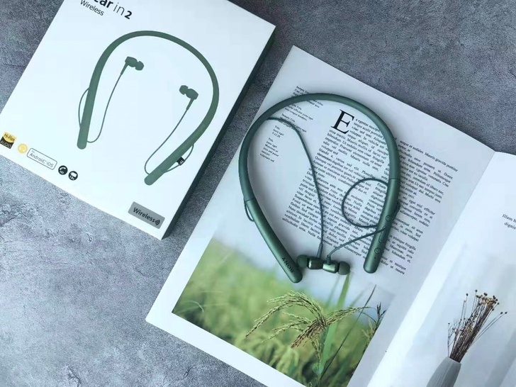 【索尼】Sony700挂脖式蓝牙耳机金属壳...