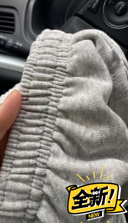 【起球包退】100%加绒纯棉卫裤休闲直筒束...